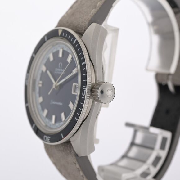 Omega Seamaster 60 Big Crown 166.062 36mm Automatic Blue Men's Watch - Picture 3 of 12